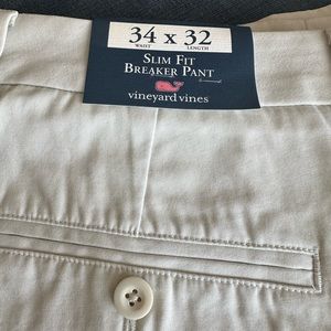 New vineyard vines slim fit breaker pant. W34 l32
